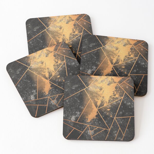 Item preview, Abstract Metallic Stone  designed and sold by AmbienceArt.