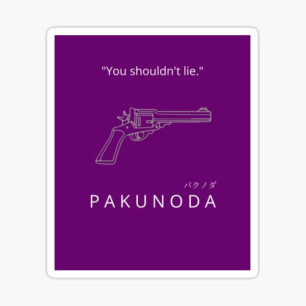 Pakunoda, Hunter, spider Sticker