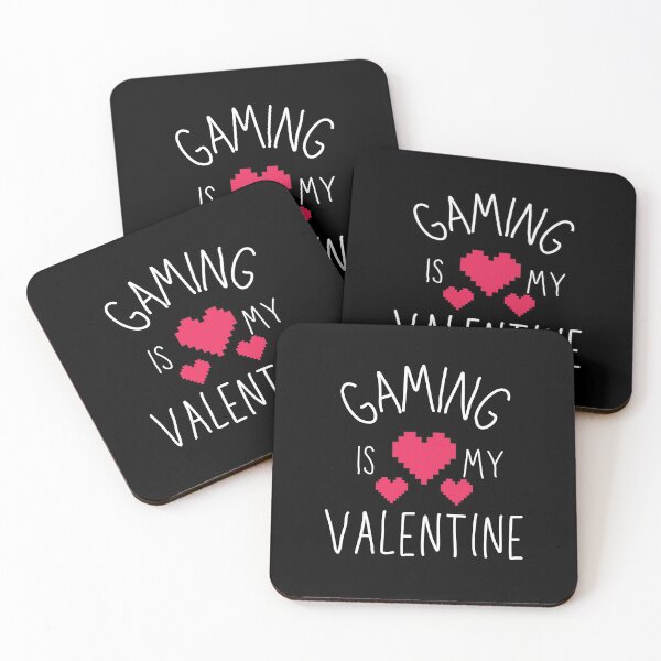 Item preview, Gaming Is My Valentine 8 Bit Heart designed and sold by Sutra-Lotus-Co.