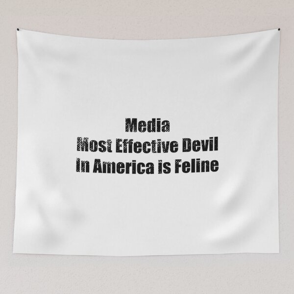 Item preview, Media Most Effective Devil In America - Funny Sayings Short-Sleeve Unisex T-Shirt designed and sold by Ristinga.