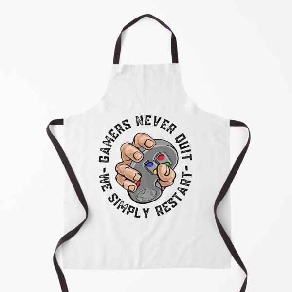 Item preview, Gamers Never Quit We Simply Restart designed and sold by Sutra-Lotus-Co.