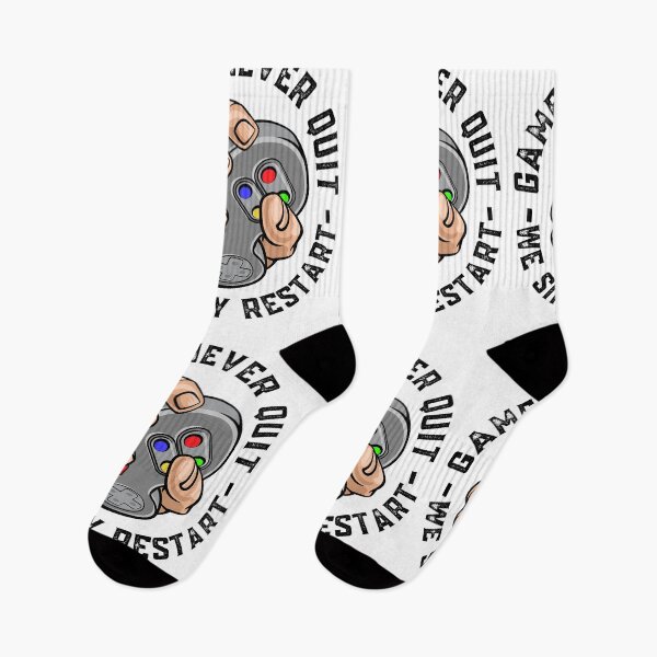 Item preview,  Gamers Never Quit We Simply Restart  designed and sold by Sutra-Lotus-Co.