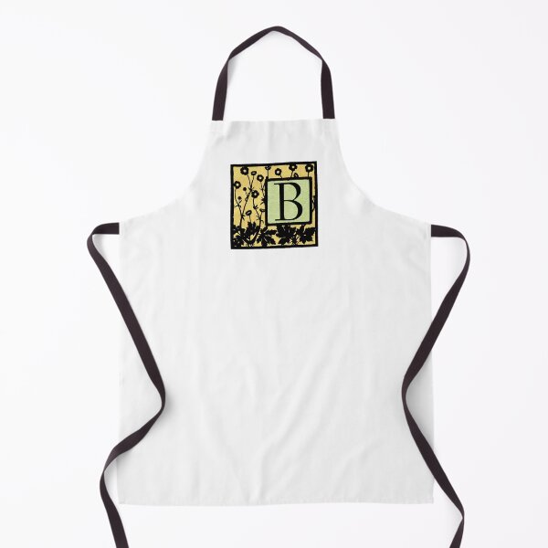 Item preview, Buttercup Monogram B Botanical Silhouette designed and sold by magicwoodwrkshp.