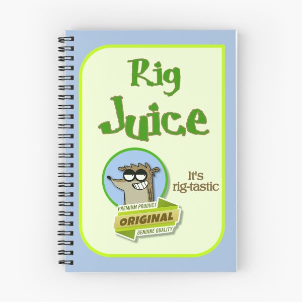 Item preview, Rig Juice Brand Label Funny Rigby Creation designed and sold by Alondra.