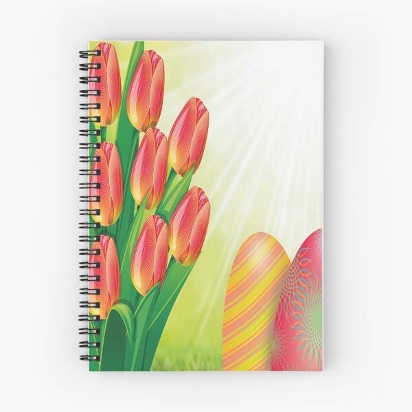 Item preview, easter flowers and eggs designed and sold by customgiftstore.