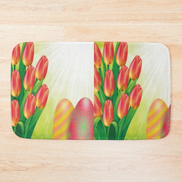 Item preview, easter flowers and eggs designed and sold by customgiftstore.