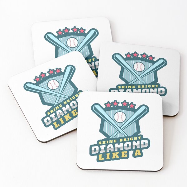 Item preview, Shine Bright Like a Diamond - Baseball Fan designed and sold by ShowMePrints.