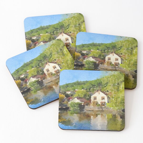 Item preview, House Near A Pond: Cheddar, Somerset.  designed and sold by Antony R James.