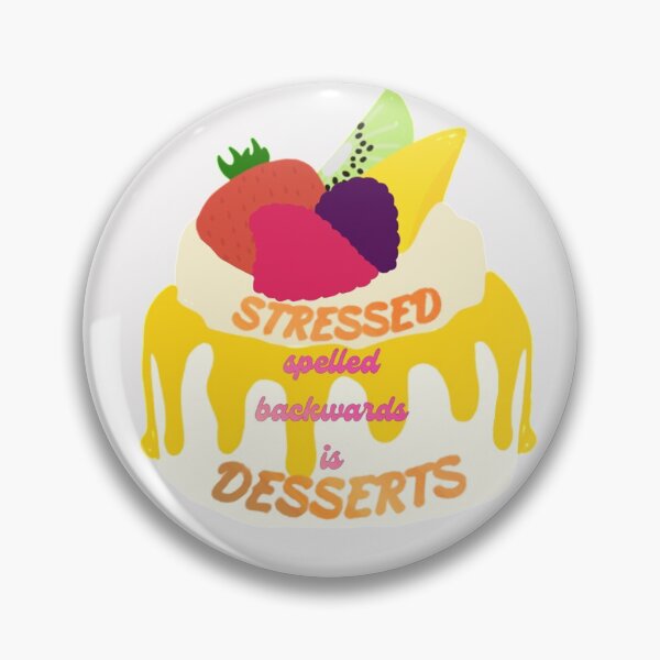 Item preview, Postres bastante estresados designed and sold by SimpleJoyArts.