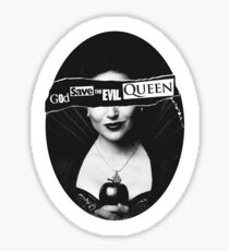 God save the Evil Queen Sticker