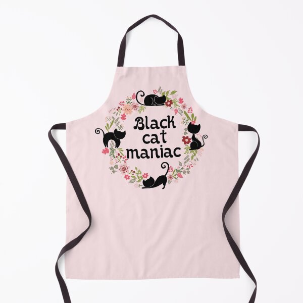 Item preview, Black cat maniac designed and sold by PurrfectCorner.