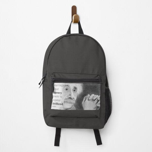 Item preview, Albert Einstein portrait: "Marriage is but slavery made to appear civilized." designed and sold by danielcoart.