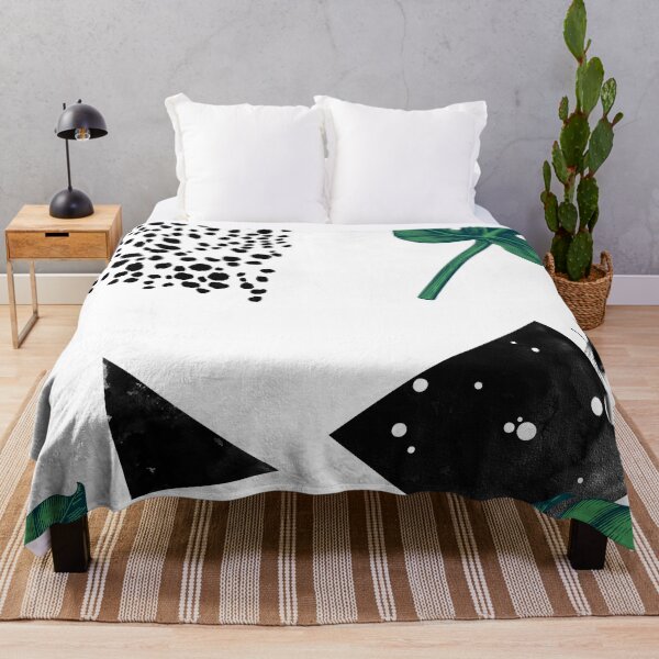 Item preview, Decorative jungle pattern with bow tie and monstera designed and sold by TrueType.