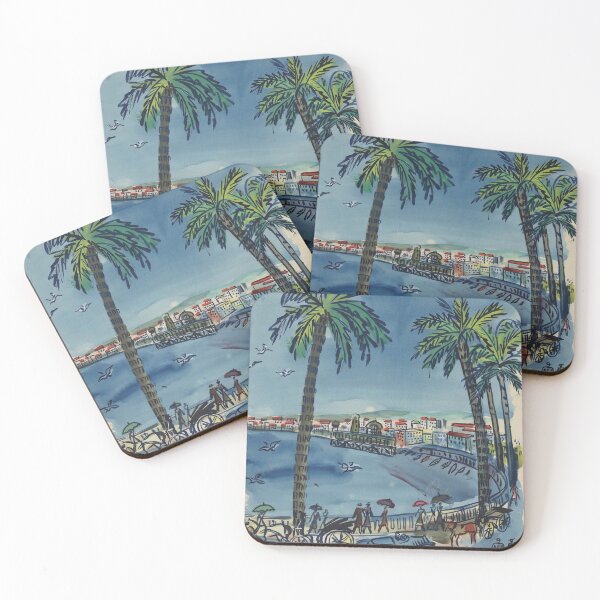 Item preview, Raoul Dufy  Nice, le tournant de la promenade des Anglais aux mouettes designed and sold by emidye20.