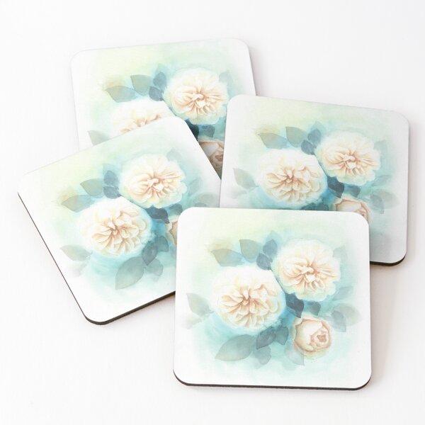 Item preview, Nichole_art: Yellow and Blue Peonies designed and sold by NicholeArtworks.