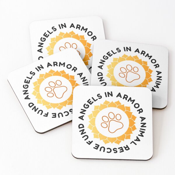 Item preview, AAARF Orange Flower Paw Print designed and sold by SGU-AAARF.