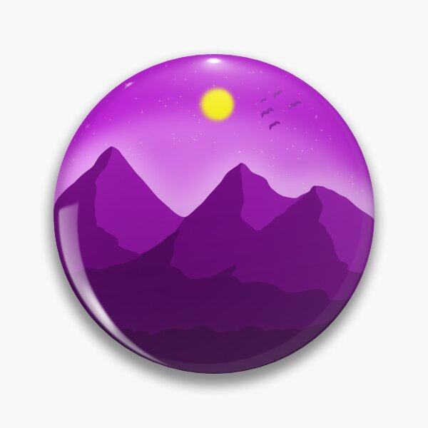 Item preview, purple glitter mountains designed and sold by jijithedesigner.