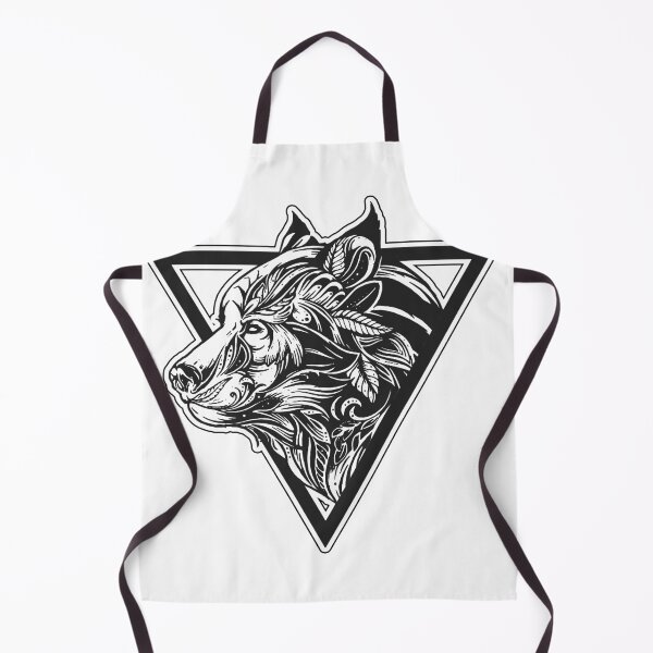 Item preview, Wolf in Triangle designed and sold by ClothingJerown.