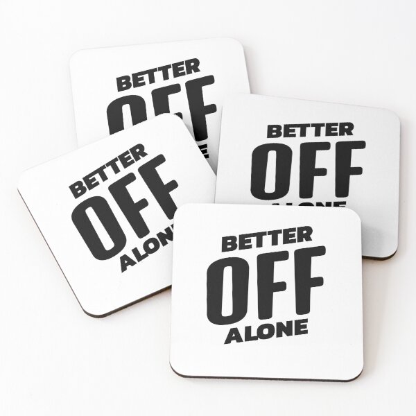 Item preview, Better Off Alone - A Design for Single Life Lovers  designed and sold by NECHSTORE.