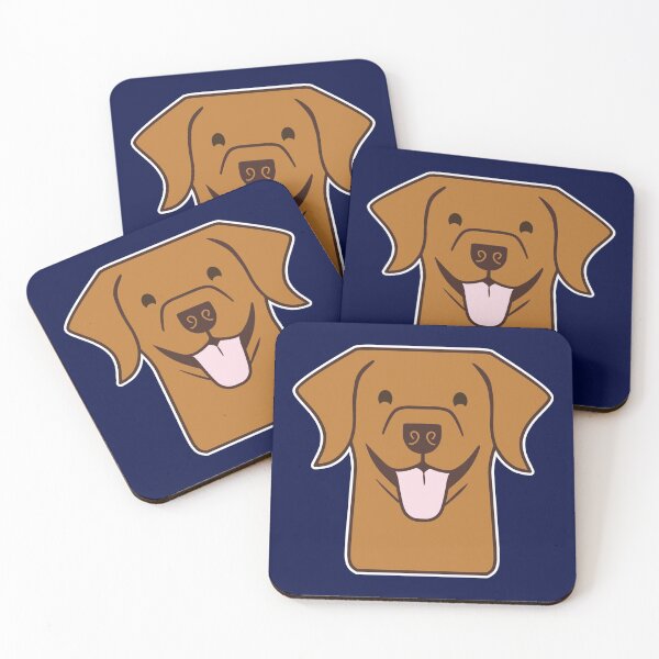 Item preview, Happy Labrador - Labrador Retriever - Lab mom - Lab gifts - reddish brown Lab designed and sold by smooshfaceutd.