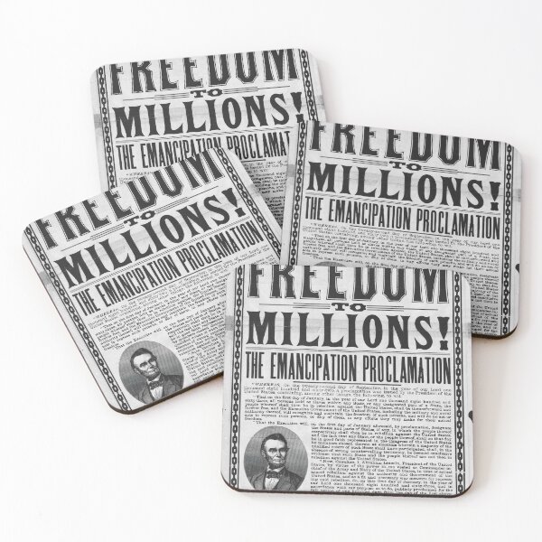 Item preview, Emancipation Proclamation Newspaper Announcement. designed and sold by billduncan.