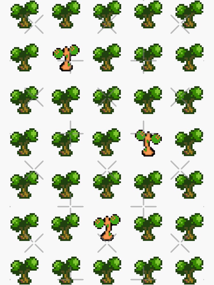 "Pokemon Trees" Sticker by silentrebel Redbubble