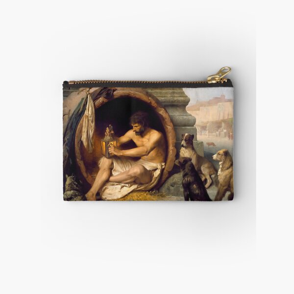 Item preview, Diogenes the Cynical Philosopher and his dogs designed and sold by ClassicalGreece.