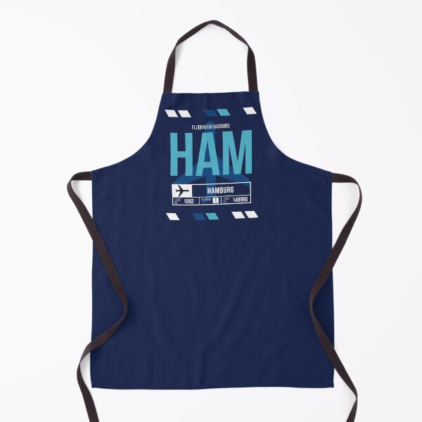 Item preview, Hamburg (HAM) Airport Code Baggage Tag designed and sold by SLAG-Creative.