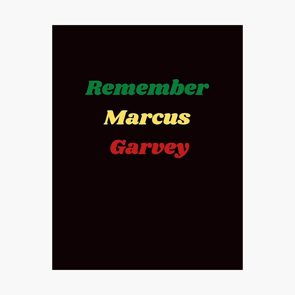 Marcus Garvey" Poster for Sale by Jahva1 | Redbubble
