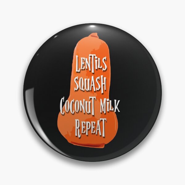 Item preview, Butternut Squash Repeat Veganuary Recipe Funny  designed and sold by AMSonArt.