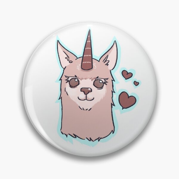 Item preview, alpaca unicorn valentine designed and sold by Mia-Ines.