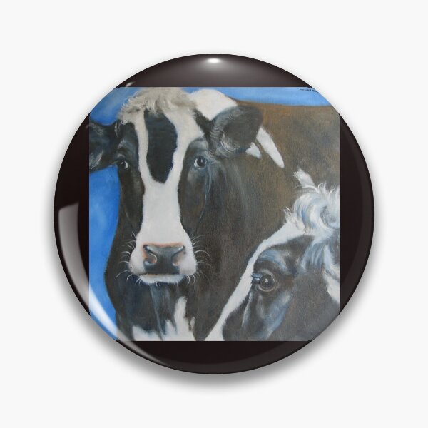 Item preview, Two Cows designed and sold by M. E.  Bilisnansky McMorrow.