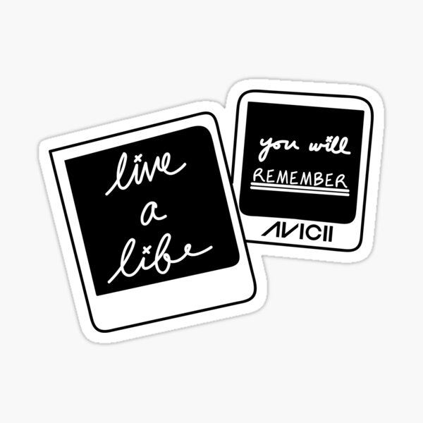 Avicii The Nights Stickers For Sale Redbubble