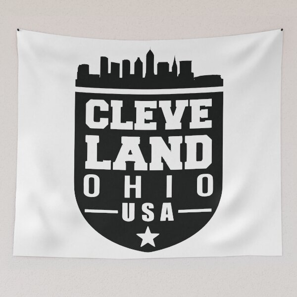 Item preview, Cleveland Ohio USA  City Skyline designed and sold by mouad naouiri.
