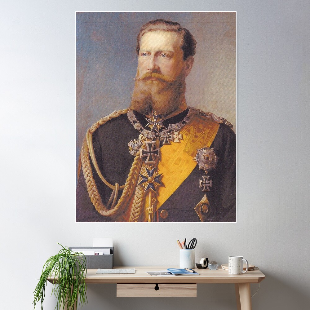 Kaiser Friedrich III Poster