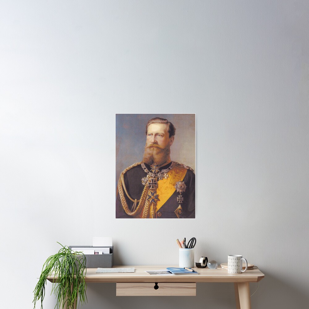 Kaiser Friedrich III Poster