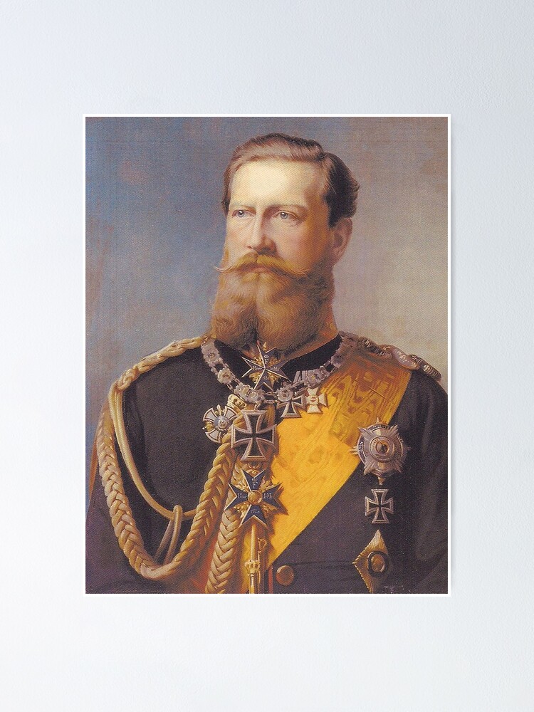 Alternate view of Kaiser Friedrich III Poster