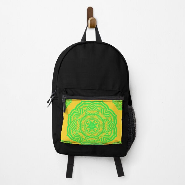 Item preview, Gradient green and yellow mandala designed and sold by metin1331.