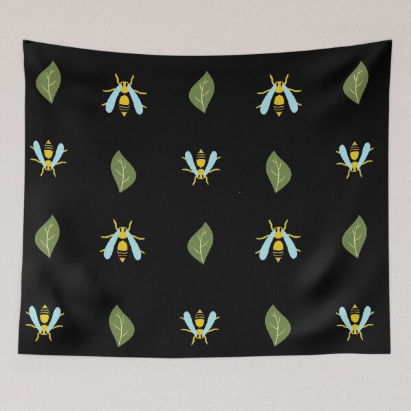 Item preview, Bees Spring Pattern designed and sold by joabaj.
