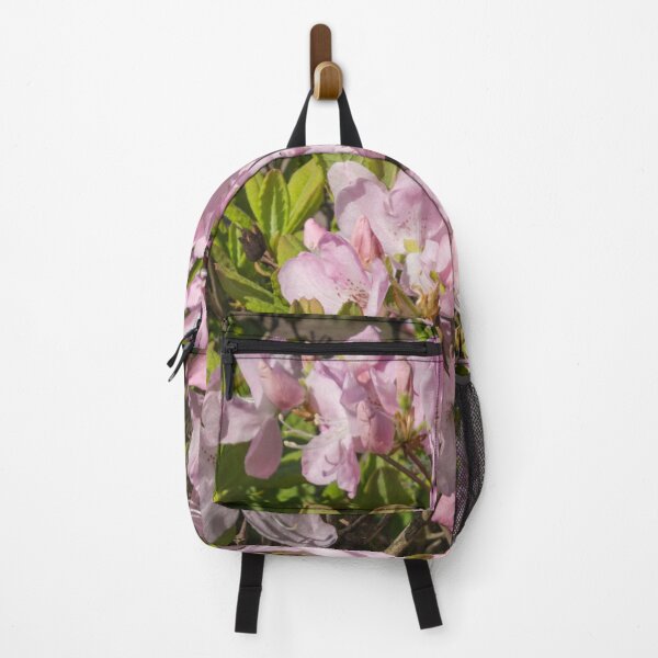 Item preview, many pink rhododendron flowers growing on the bush designed and sold by nataliavavilina.