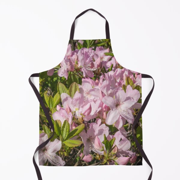 Item preview, many pink rhododendron flowers growing on the bush designed and sold by nataliavavilina.