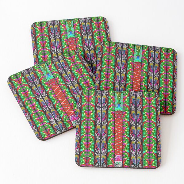 Item preview, A colourful Celtic carpet pattern. designed and sold by Frankie Doodles!.
