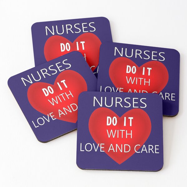 Item preview, Nurses do it with Love and Care designed and sold by hop2swing.