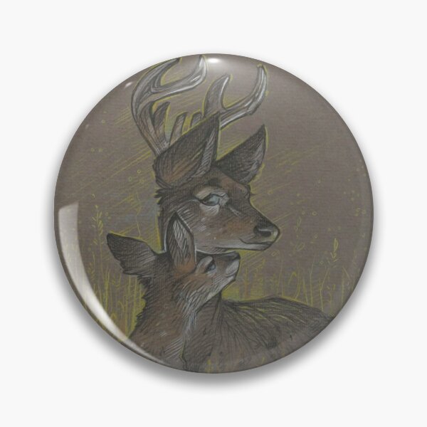 Item preview, Deer family cuddling fawn tender designed and sold by Taski-Guru.