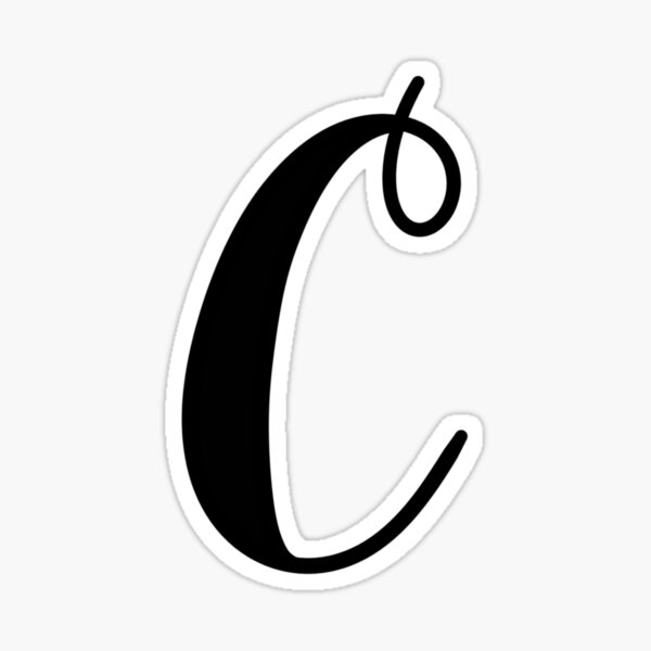 Letter C Stickers for Sale