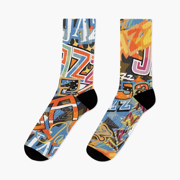 Item preview, Colorful Jazz music pattern designed and sold by being trendy.