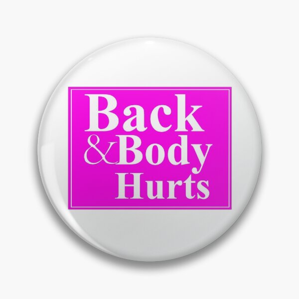 Item preview,  Great Back and body hurts t-shirts designed and sold by najwamaya38.