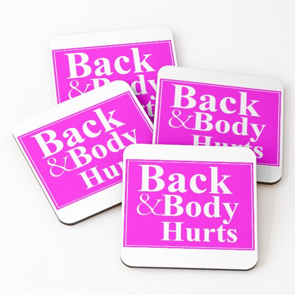 Item preview,  Great Back and body hurts t-shirts designed and sold by najwamaya38.