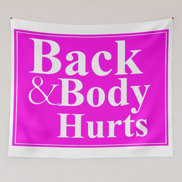 Item preview,  Great Back and body hurts t-shirts designed and sold by najwamaya38.
