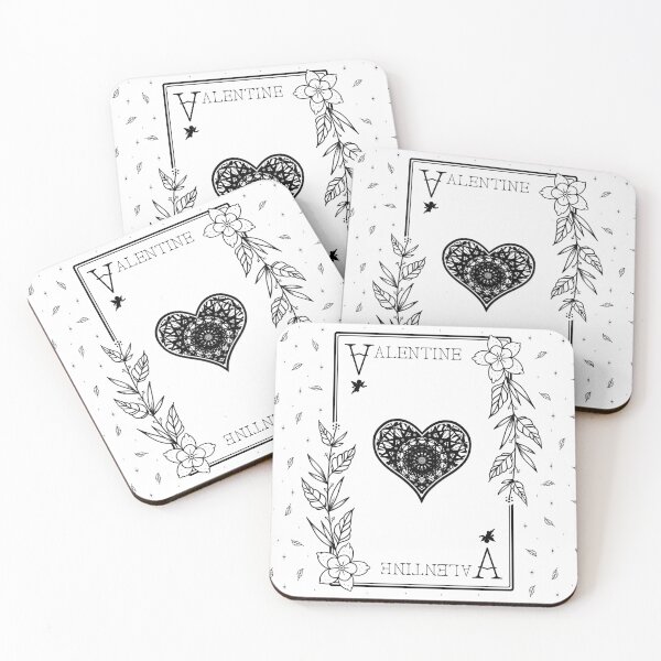 Item preview, Ace of Heart Valentine designed and sold by SoulArtLove.